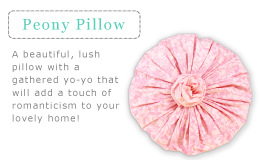 Peony Pillow