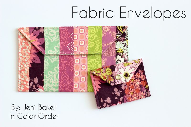 Fabric Envelopes Fabric Envelopes