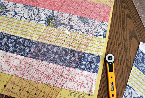 8. repeat, but this time trim from left side, add angle leading to 4 inches at the bottom