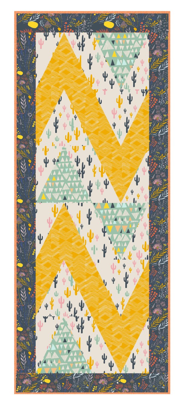 Morning-Walk-tablerunner-image Morning-Walk-tablerunner-image