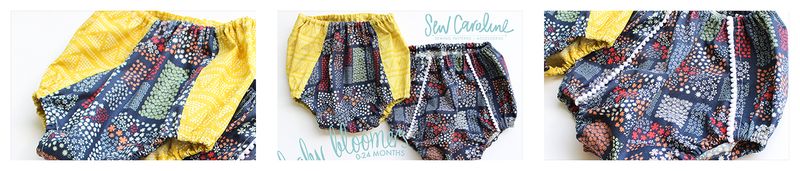Cultivate baby bloomers sew caroline AGF