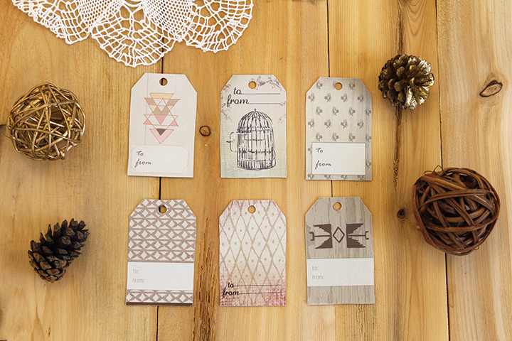 Holiday labels mixed full Holiday labels mixed full