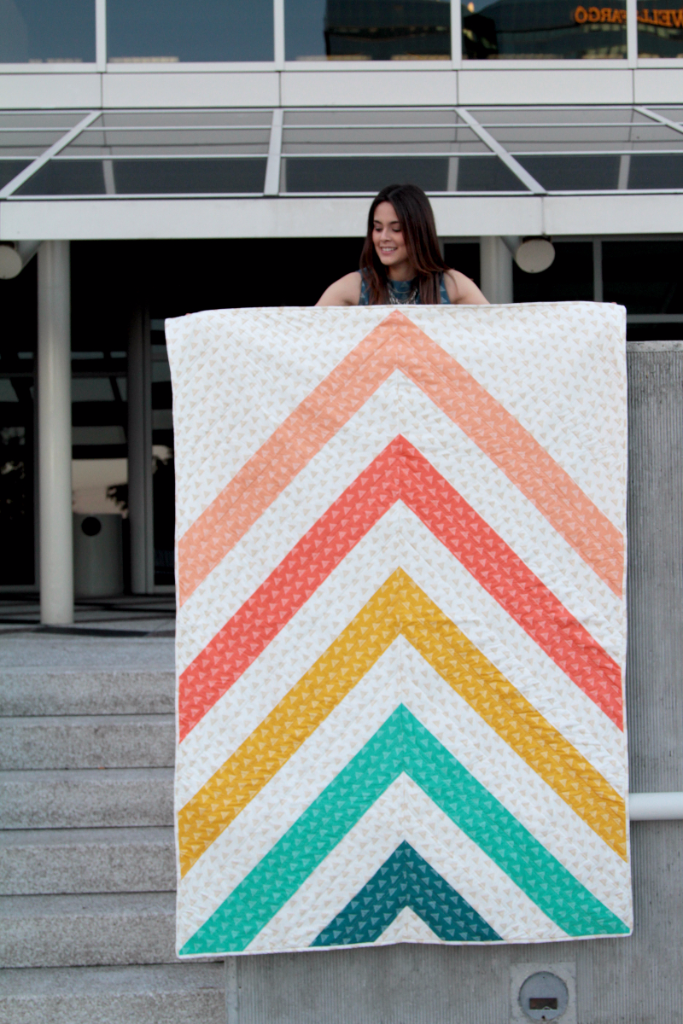 Art Gallery Fabrics_Free Quilt Pattern_Spectrum Quilt