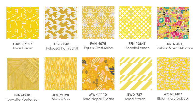 Yellow Fabrics graphic1