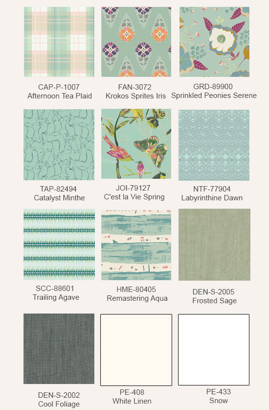 Mint-fabric-prints