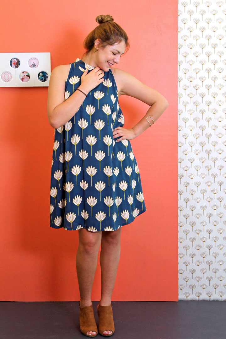 Blush-Rayon-Dress Blush-Rayon-Dress