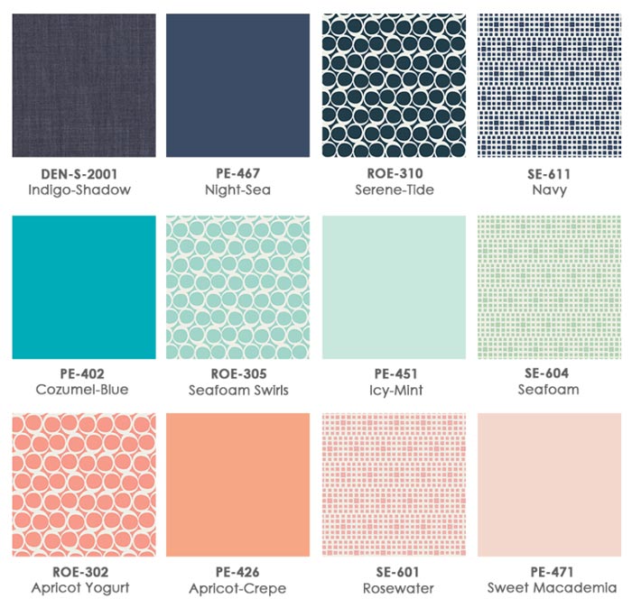 Blush Fabric by Dana Willard Blush Fabric by Dana Willard