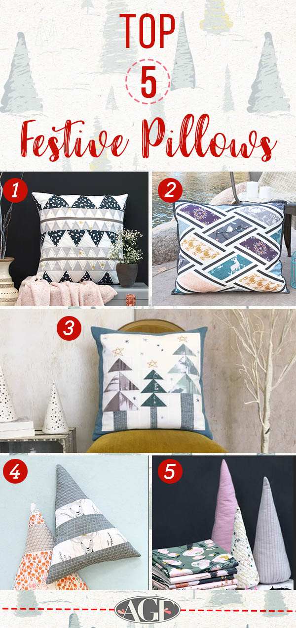 Festive pillows