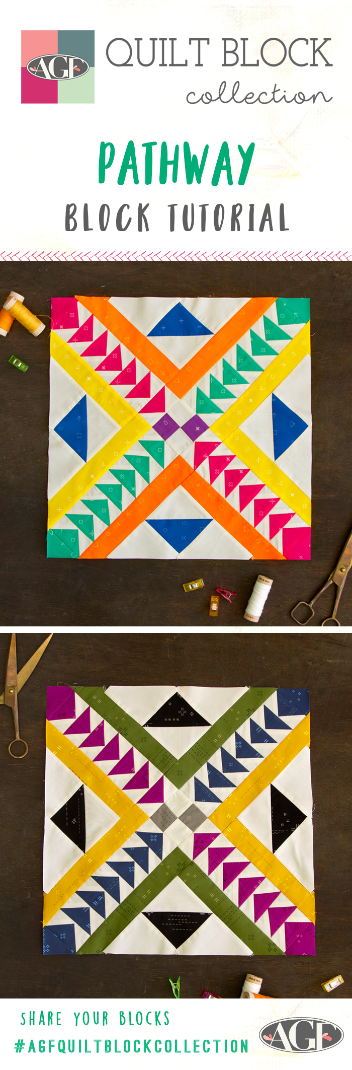 How to Sew a Pathway Block -Tutorial