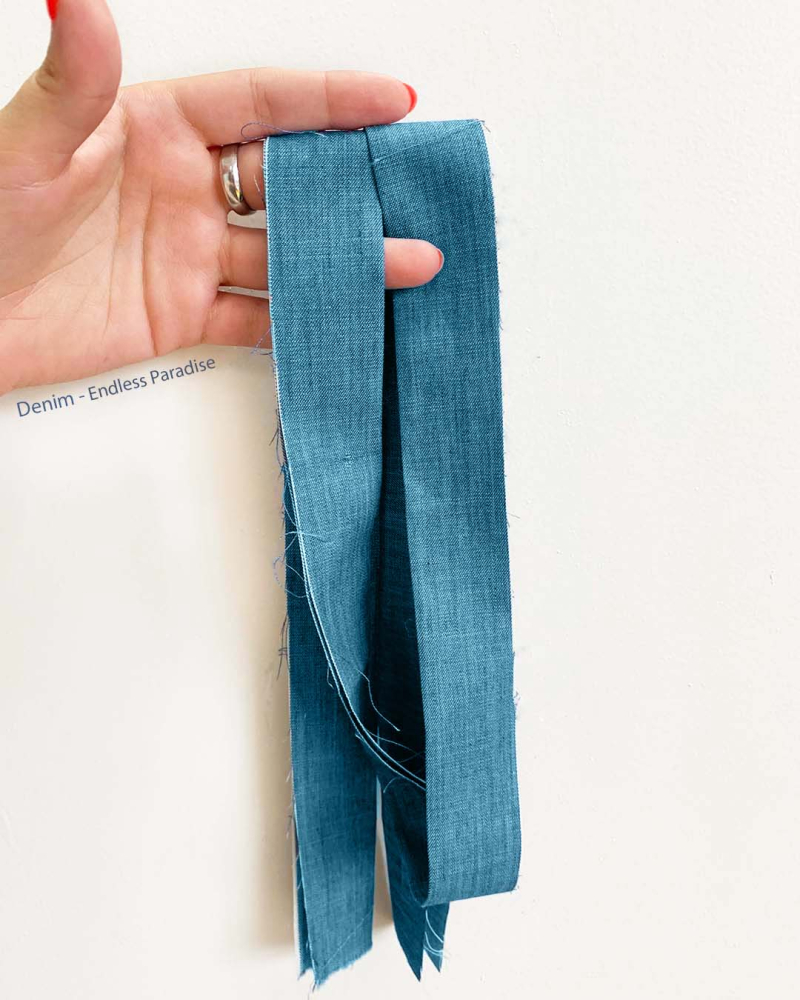 Denim strips