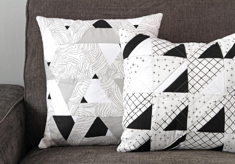 Capsules Raise the Volume Quilt & Pillows 3