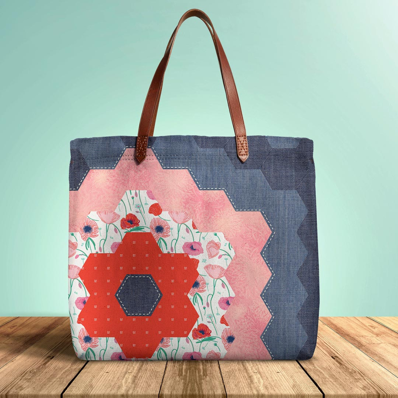 Tote Bag With Leather Strap BLOG