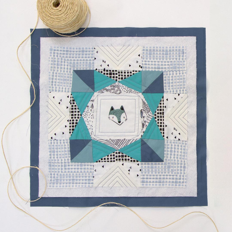 Pine Lullaby Rediscovered Quilt Block 1 BLOG
