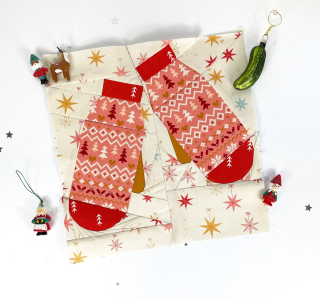 Smitten with mittens- laurel