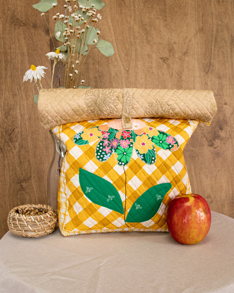 Imagine Daisy Lunch Bag_Free Pattern Imagine Daisy Lunch Bag_Free Pattern