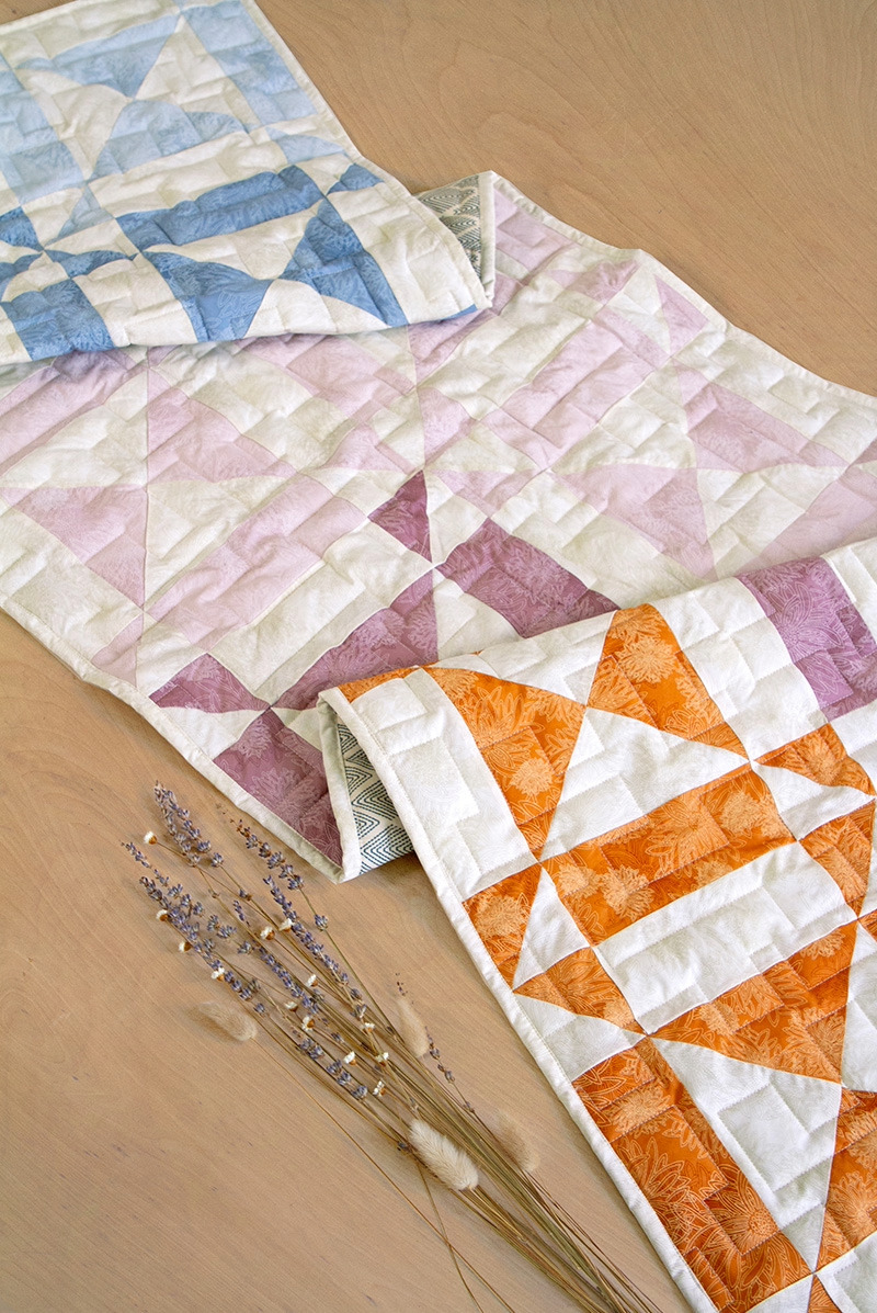 Floral Elements_New Colors_Tablerunner