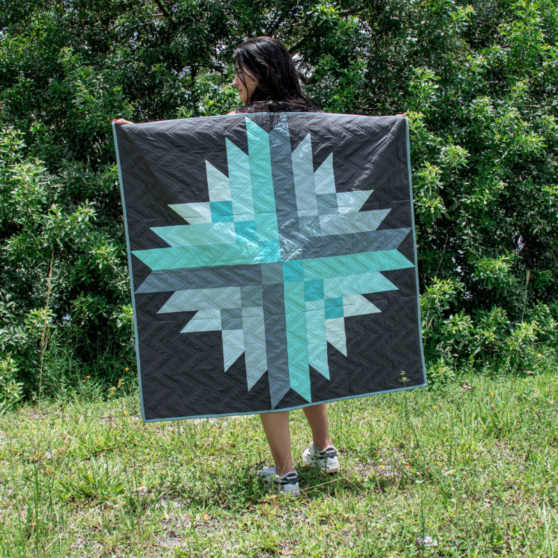 AGF Astrodelic Quilt in Pure Solids_BLOG