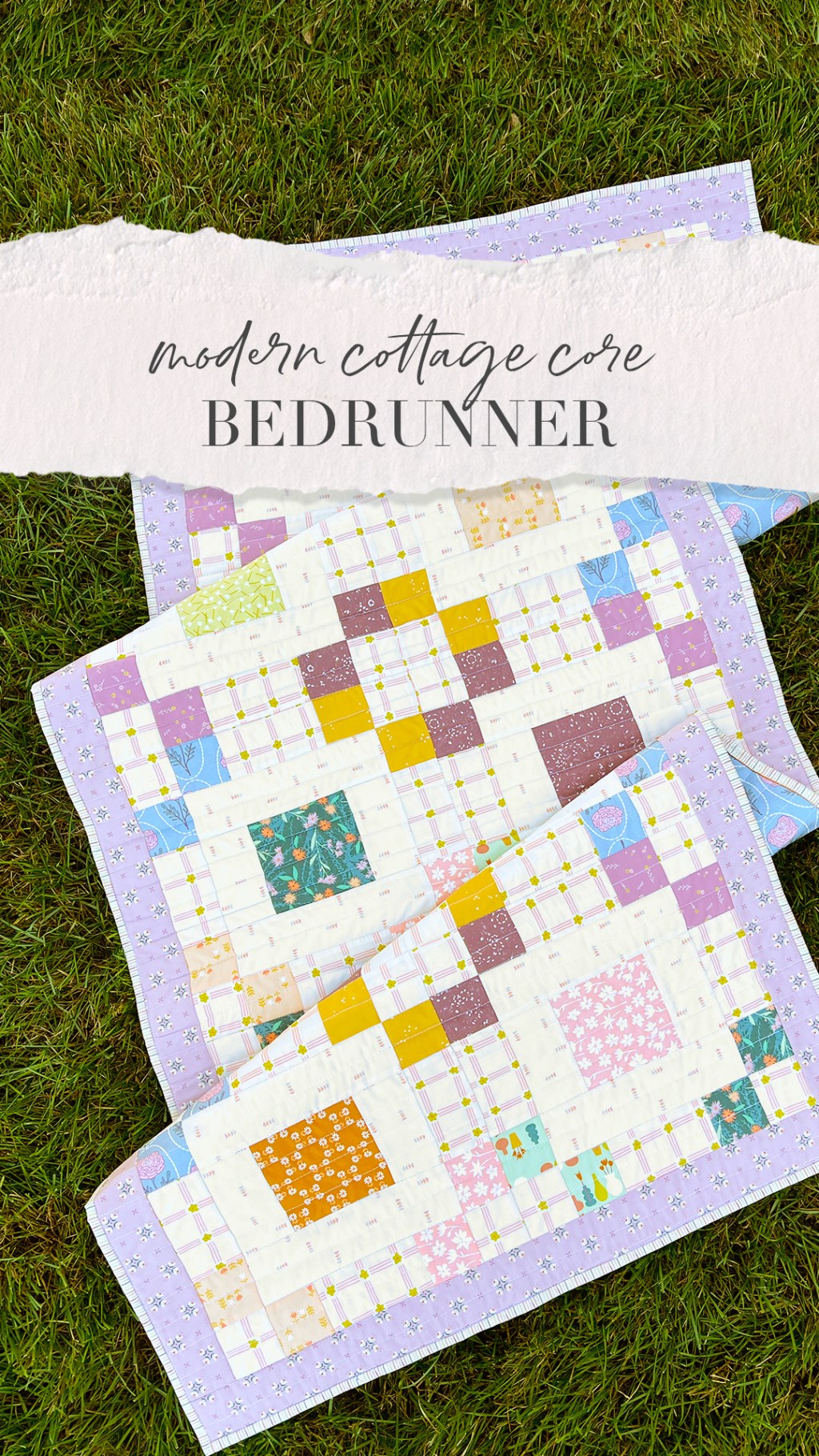 Transform Your Bedroom with this modern & beginner’s friendly Bed&nbsp;Runner